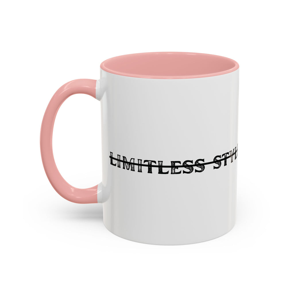 Accent Coffee Mug — Minimalist ENASL Logo Black-Handle Ceramic Mug (11/15oz)