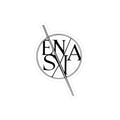 Ensa Minimalist Logo Kiss-Cut Sticker — Monochrome Laptop Decal