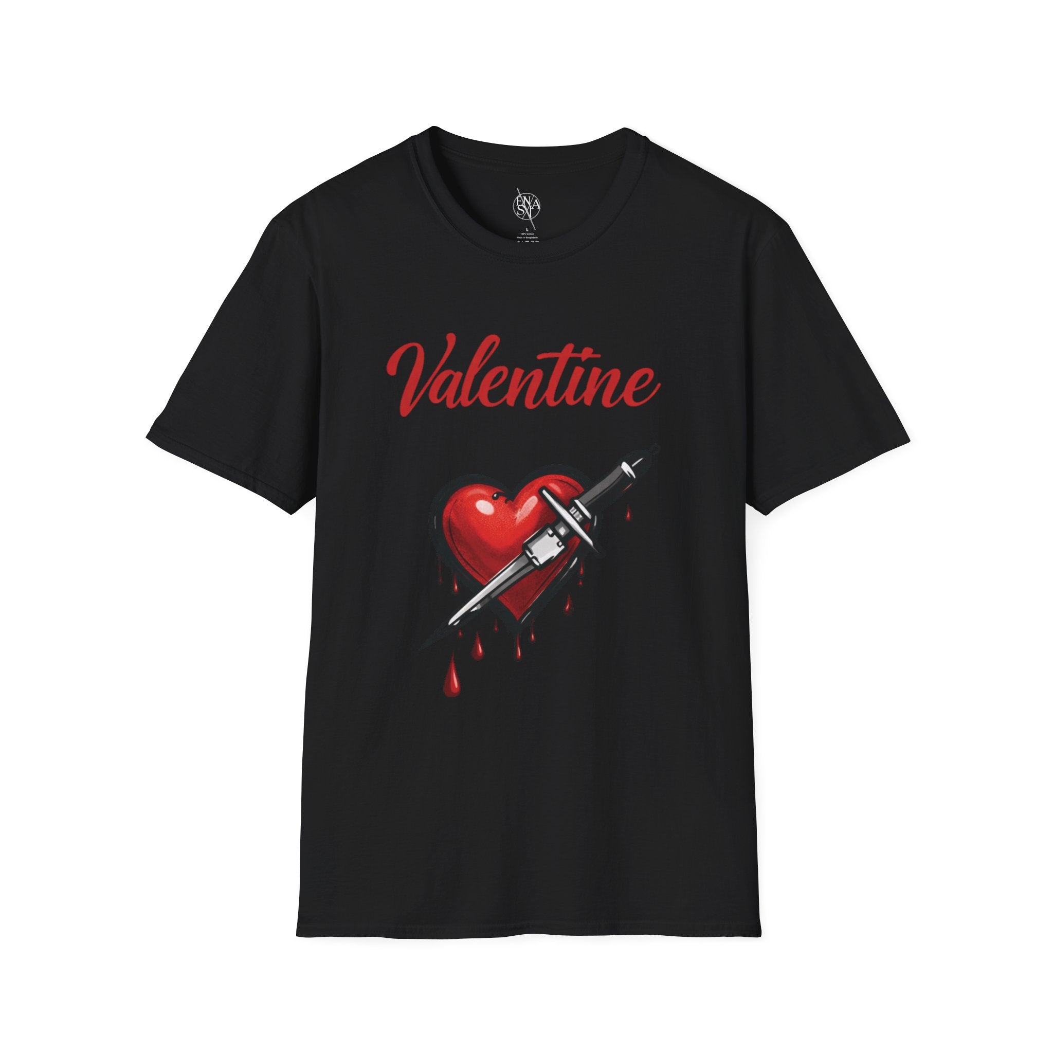 Valentine Dagger Heart T-Shirt — Gothic Valentine’s Day Tee