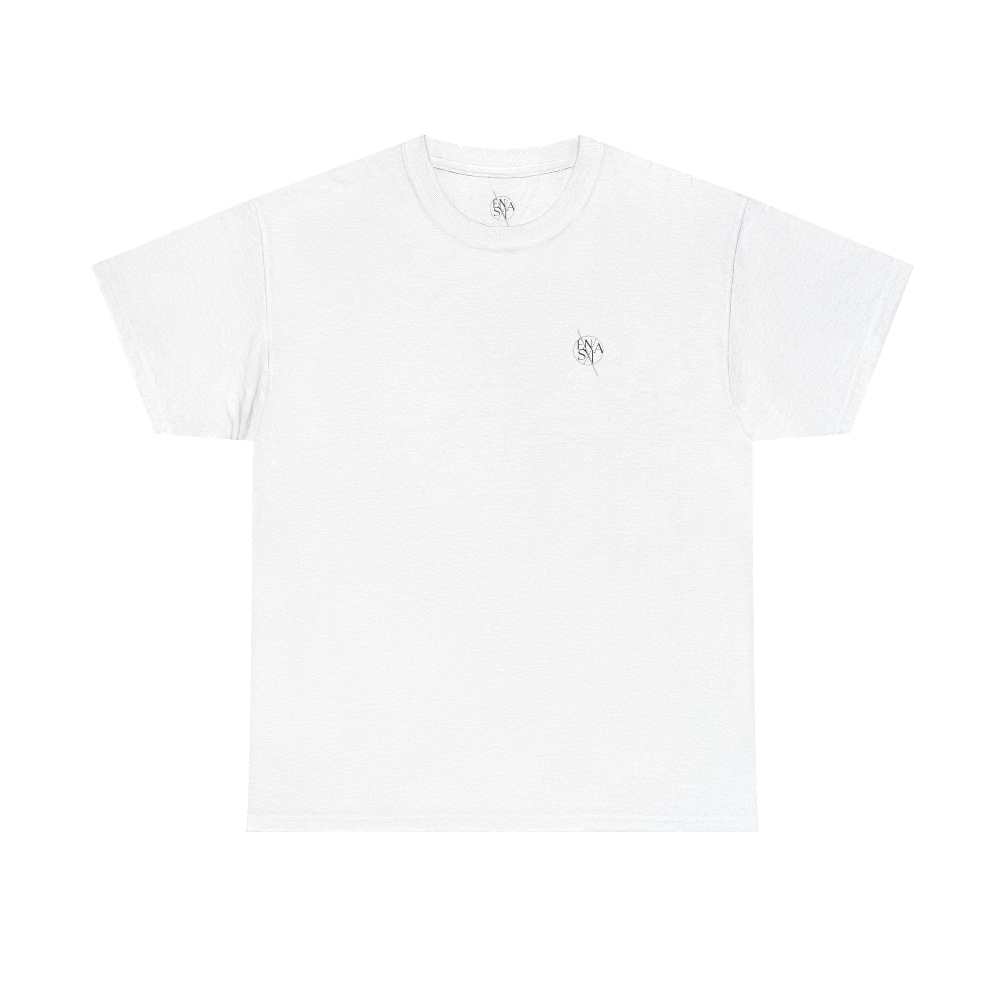 Graphic Tee — Minimalist 'Vibes' Repeat Back Print