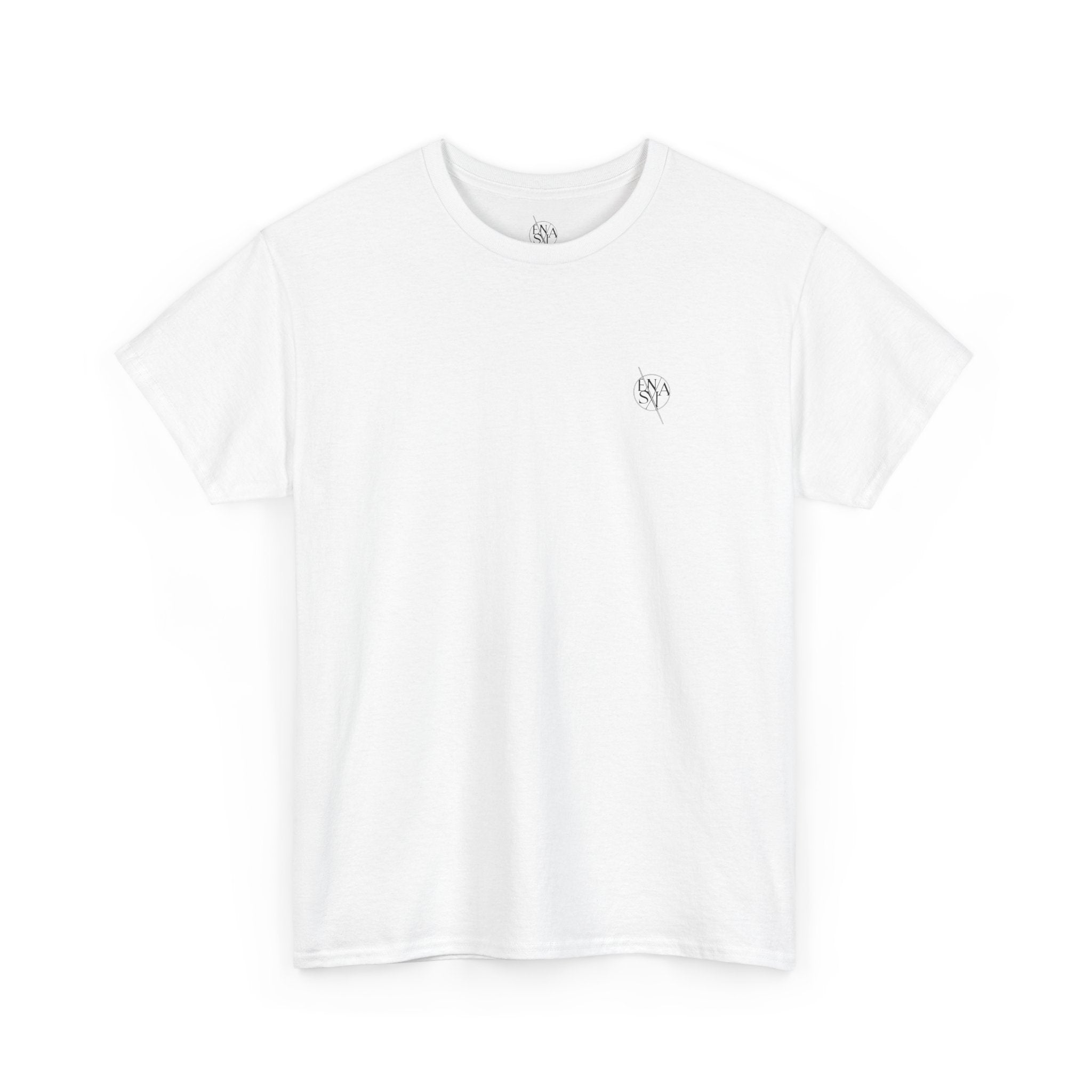 Graphic Tee — Minimalist 'Vibes' Repeat Back Print