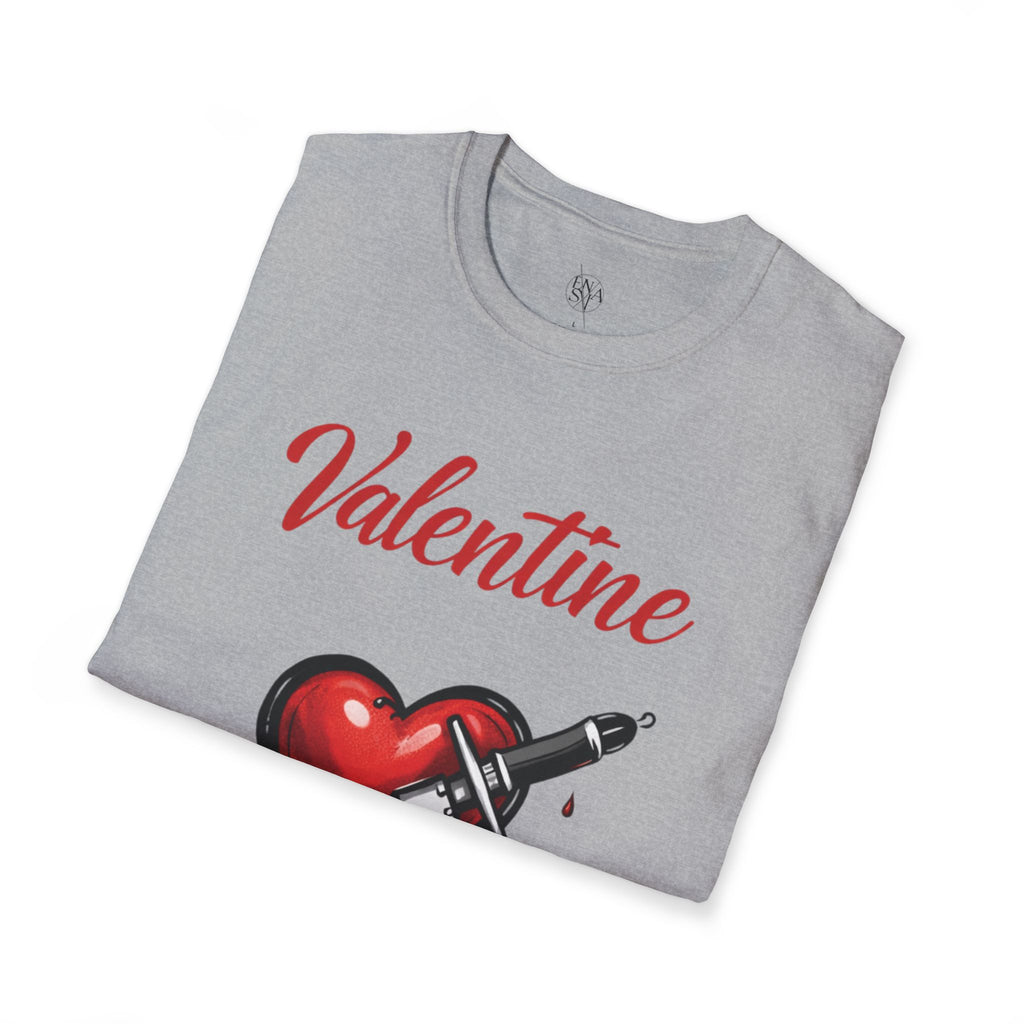 Valentine Dagger Heart T-Shirt — Gothic Valentine’s Day Tee