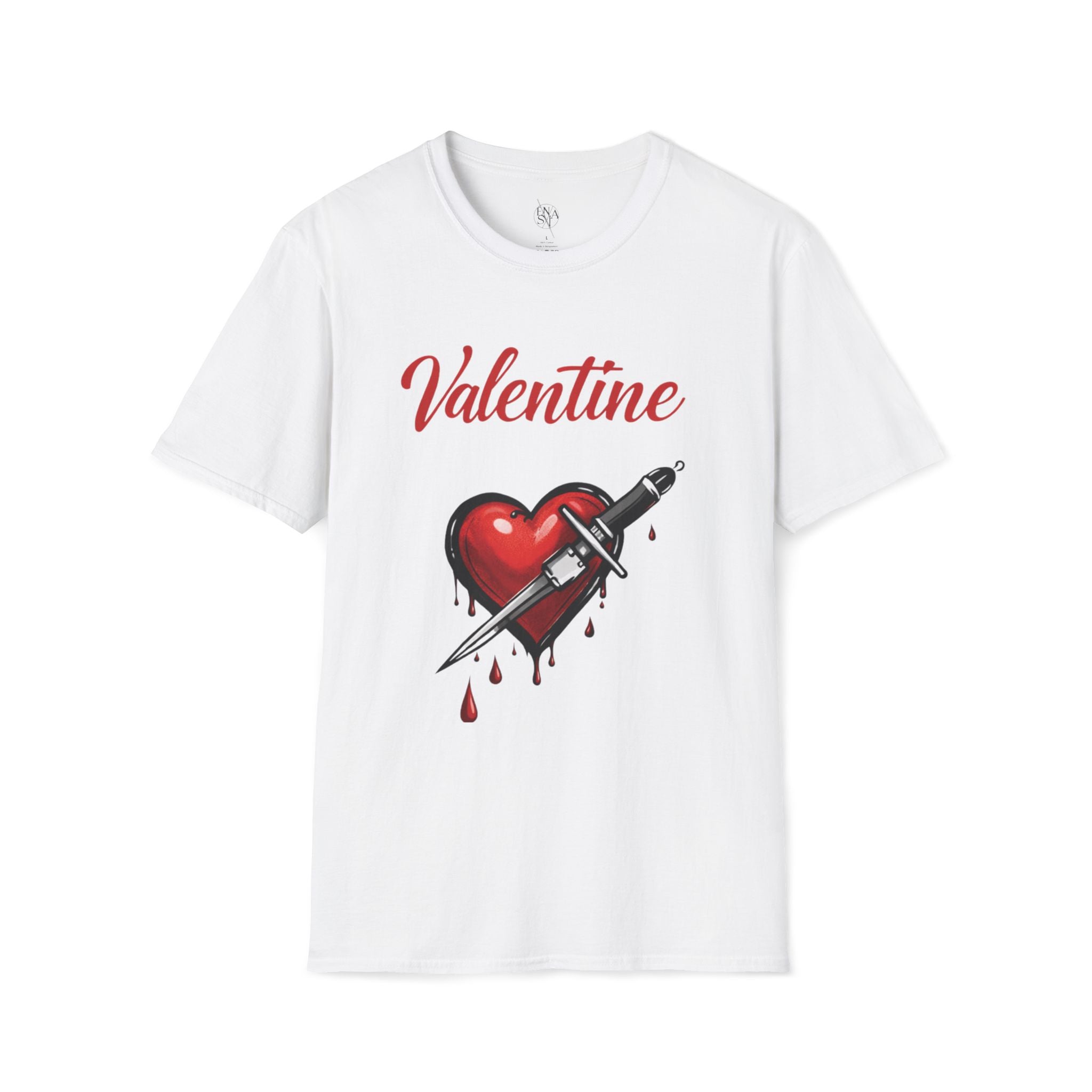 Valentine Dagger Heart T-Shirt — Gothic Valentine’s Day Tee