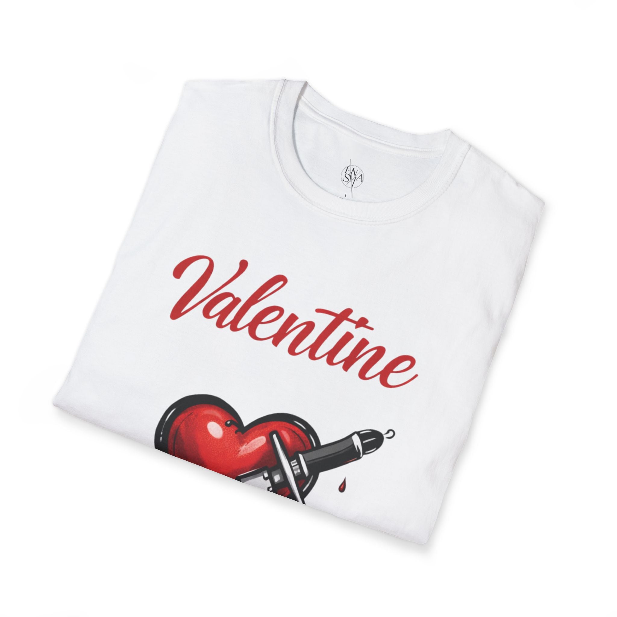 Valentine Dagger Heart T-Shirt — Gothic Valentine’s Day Tee